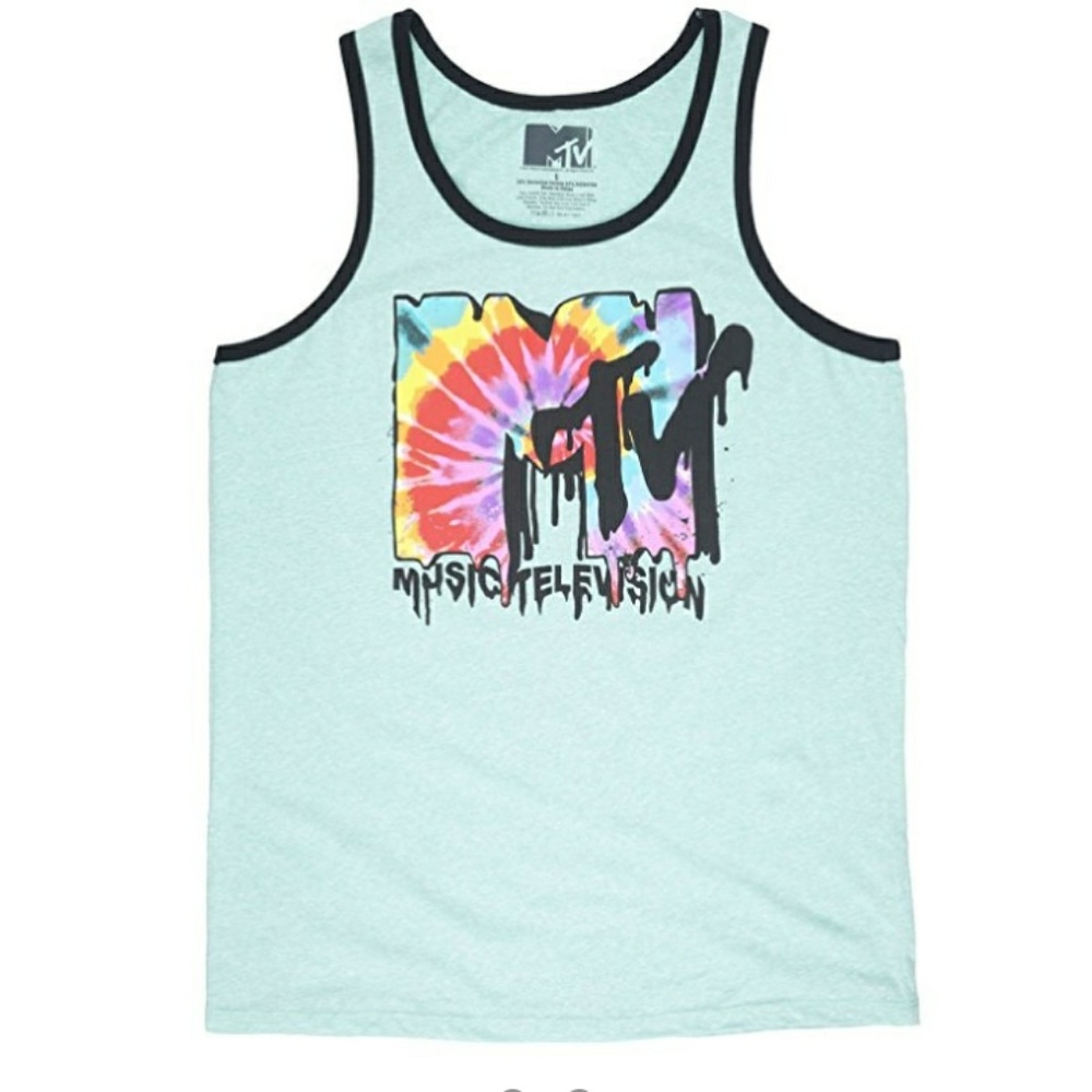 MTV Unisex Crew Neck Tank Top (Medium)